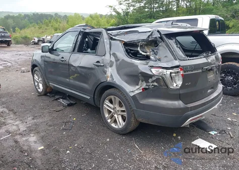 2016 Ford Explorer Xlt из США, поврежденный, VIN 1FM5K7D89GGB09451